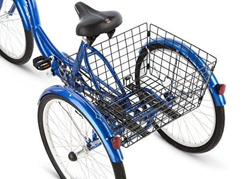 Schwinn Meridian Full Size Adult Tricycle 26 wheel size Bike Trike, blue