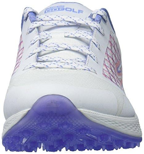 Skechers Performance Women's Go Eagle Rival Golf-Shoes,white/lavender,10 M US