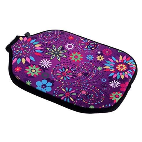 Homyl Lightweight Neoprene Single Pickleball Paddle Cover Holder Sleeve Case Protector A05