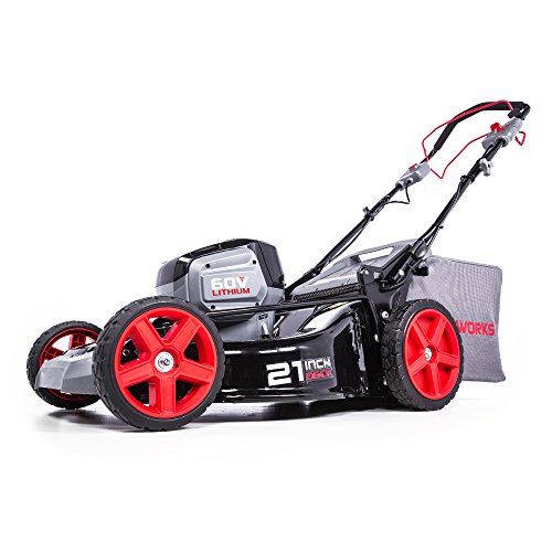 POWERWORKS 60V 21-inch SP Mower, 5.0Ah Battery and Charger Included MO60L512PW