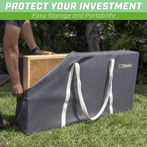 GoSports PRO Grade Canvas Cornhole Case | 4' x 2' Regulation Size