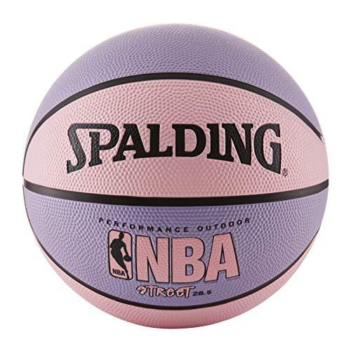 Spalding NBA Street Basketball - Pink & Purple  - Intermediate Size 6 (28.5")