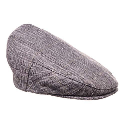Born to Love Flat Scally Cap - Boy's Tweed Page Boy Newsboy Baby Kids Driver Cap Hat (L 54cm, Mike Set) [product _type] Born to Love - Ultra Pickleball - The Pickleball Paddle MegaStore