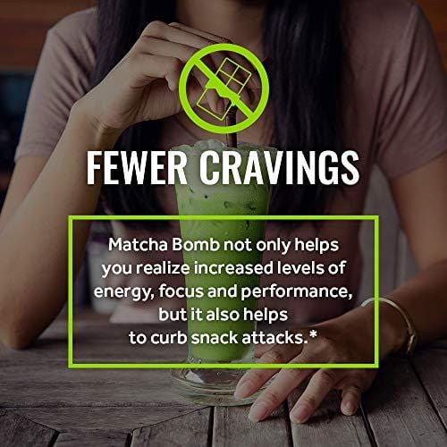 RSP Matcha Bomb (150g) - Organic Matcha Green Tea Powder with MCTs for Natural Energy and Clarity, Non-GMO, Keto Friendly, Vegan Friendly, Gluten Free, Vanilla Chai (20 Servings)