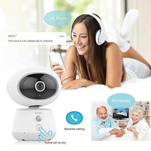 Pet Monitor Camera, Bioxo 1080P HD 2.4G Wireless IP Camera, Night Vision Camera for Dog/Cat/Baby Monitor Home Security Camera
