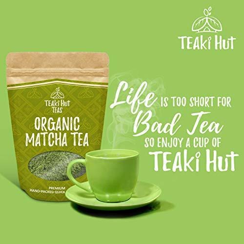 Organic Matcha Green Tea Powder Culinary Grade 2 oz (50 Servings) - Excellent Weight Loss Benefits - More Antioxidants than Green Tea Bags- Great for making Matcha Tea, smoothies or Lattes