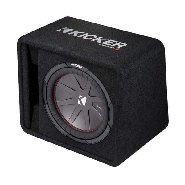 Kicker 12 Inch 1000W Subwoofer Box + 1500W Mono Amplifier, Remote + Wiring Kit