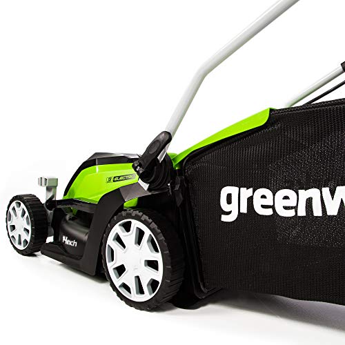 Greenworks 14-Inch 9 Amp Corded Electric Lawn Mower MO09B01