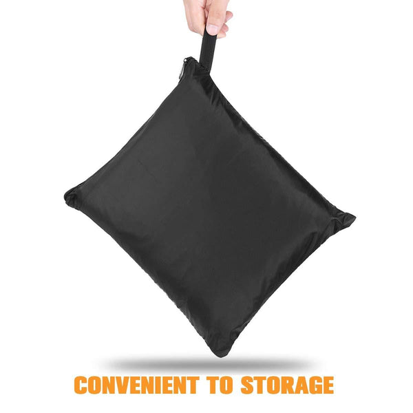 NASUM Snow Thrower Cover, Two-Stage Snow Blowers Cover, 50" L x 43" H x 35" W, Dustproof, Windproof, for Most Electric Snow Blowers with Locks Drawstring, Buckles, and Carrying Bag