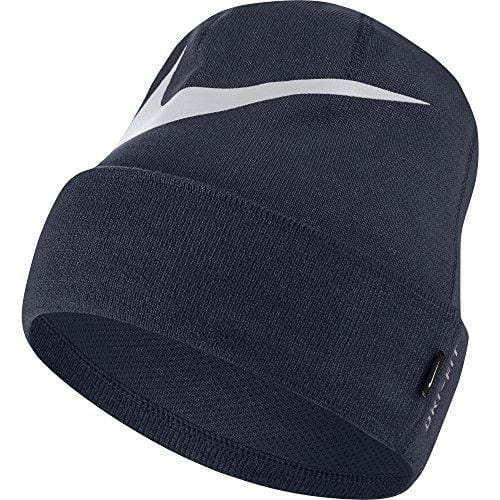 NIKE Unisex Training Beanie, Obsidian/Pure Platinum, One Size