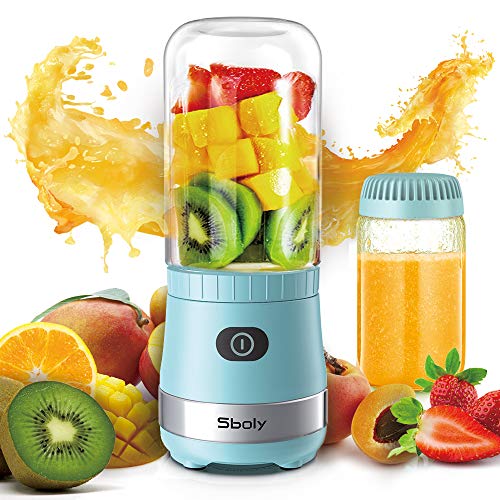 Portable Blender, USB Rechargeable Personal Mixer, Fruit Mini Blender for  Smoothie, Fruit Juice, Protein Shake, Milk Shakes