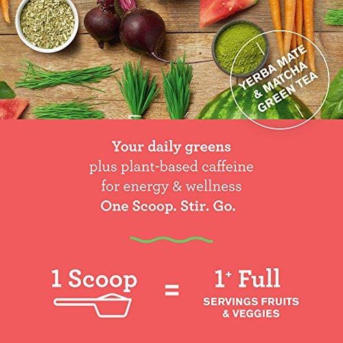 Amazing Grass Green SuperFood Energy, Watermelon, 30 Servings, 7.4 Ounce