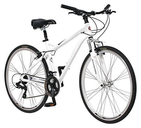 Schwinn Men's Network 3.0 700C Wheel Men's Hybrid Bicycle White, 18' Frame size
