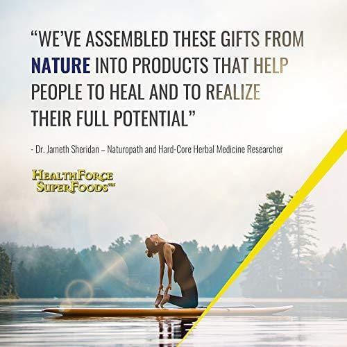 HealthForce SuperFoods Vitamineral Green Powder - 300 Grams - All Natural Green Superfood Complex with Vitamins, Minerals, Amino Acids & Protein - Vegan, Gluten Free - 30 Servings