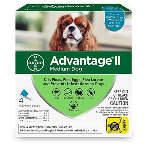 Bayer Advantage II Topical Flea Treatment Dogs