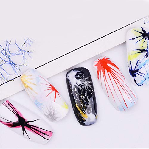 Acamifashion DIY Pulling Line Silk Spider Painting Drawing Gel UV Nail Art Varnish Lacquer White