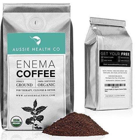 419° Roasted Organic Enema Coffee (1LB) for Unmatchable Enema & Gerson Cleanses. 100% USDA Certified Pre-Ground Organic Beans. Made in Seattle.