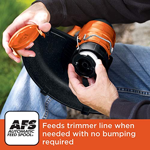 BLACK+DECKER 3-in-1 Lawn Mower, String Trimmer and Edger, 12-Inch  (MTC220)