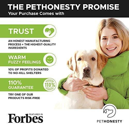 PetHonesty GrassGreen Grass Burn Spot Chews for Dogs - Dog Pee Lawn Spot Saver Treatment Caused by Dog Urine - Cranberry, Apple Cider Vinegar, DL-Methionine Grass Treatment Rocks - 90 Chew Treats