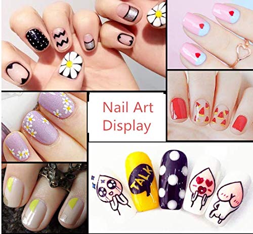 12 Pcs 3D 8g Gel Nail Art Painting Gel Designs Painting Drawing Gel Soak Off UV LED Manicure with Brush Set