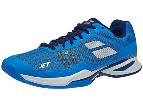 Babolat Jet Mach I Mens Tennis Shoe (Blue/White)