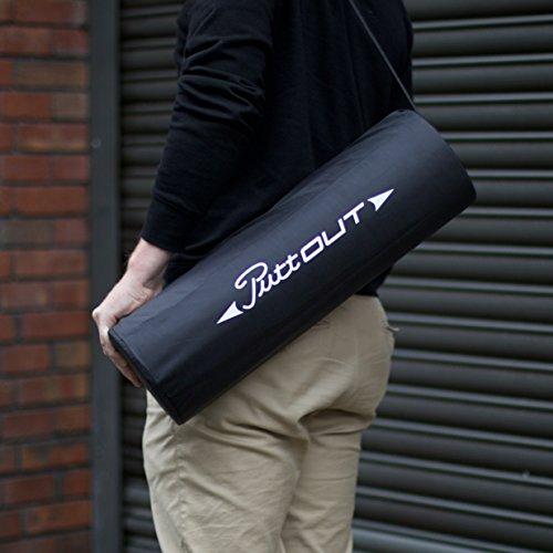 PuttOut Pro Golf Putting Mat - Perfect Your Putting (7.87-feet x 1.64-feet) (Green)