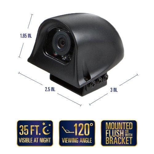 Rear View Safety Backup Camera System with Side Cameras for RV's, Trucks, Buses and Commercial Vehicles | RVS-770616N