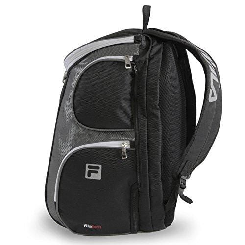 Fila Ultimate Tennis with Shoe Pocket, Black/Grey