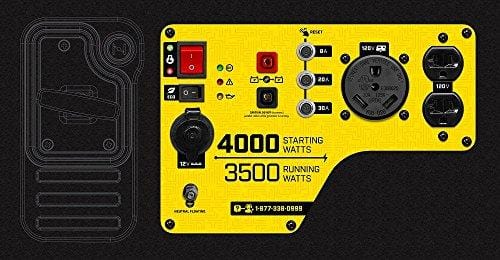 Champion 4000-Watt RV Ready DH Series Open Frame Inverter with Quiet Technology