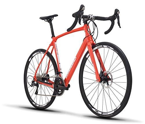 Diamondback Bicycles Haanjo 7C Carbon Gravel Adventure Road Bike, Orange, 59cm/X-Large