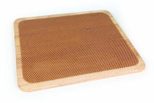 Camco Hardwood Cutting Board and Stove Topper With Non-Skid Backing, Includes Flexible Cutting Mat
