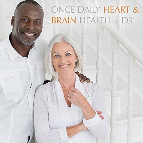 Garden of Life Omega 3 Fish Oil with Vitamin D Once Daily - Minami Platinum Natural Brain Function, Heart and Mood Supplement, 60 Softgels