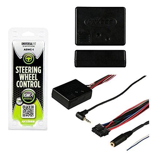 Kenwood KMRD372BT Stereo Bluetooth Receiver W/ Dash Kit Bundle Combo With 2x Kicker 6.5" Speakers W/ Adapter Brackets + Handle Bar Control For 98-2013 Harley Motorcycle + 200 Watt Amp With Install Kit