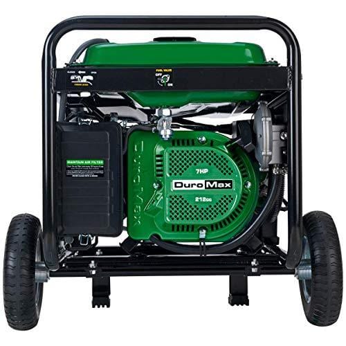 Duromax XP4850EH 3850 Running Watts/4850 Starting Watts Dual Fuel Electric Start Portable Generator