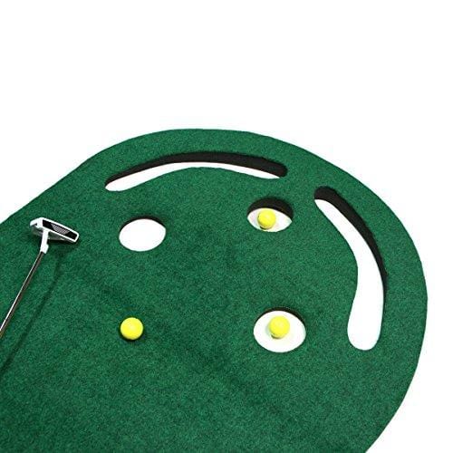 Intech 3 Hole Portable Golf Putting Mat [product _type] Intech - Ultra Pickleball - The Pickleball Paddle MegaStore