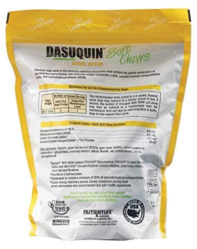 Nutramax Dasuquin with MSM Soft Chews, Large Dog, 150 Count