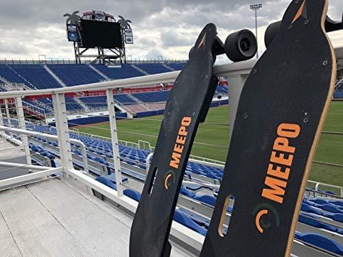 MEEPO Electric Skateboard & Longboard, 38inch Dual Motor Electric Skateboard with Remote Controller - 800 Watts Motors | 11 Mile Range | 29 MPH Speed | Up to 30% Grade Hill Climbing (Large)