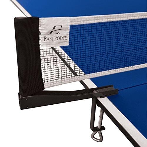EastPoint Sports Foldable Table Tennis Conversion Top - Features No Assembly, Easy Storage, and Complete with Net & Post Set