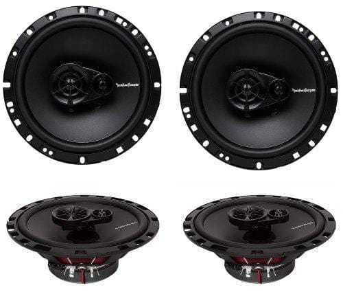 4 New Rockford Fosgate R165X3 6.5" 180W 3 Way Car Audio Coaxial Speakers Stereo