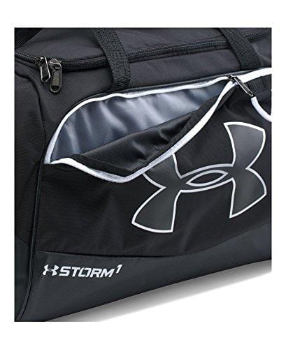 Under Armour Undeniable Duffle 2.0 Gym Bag, Black (001)/White, Small
