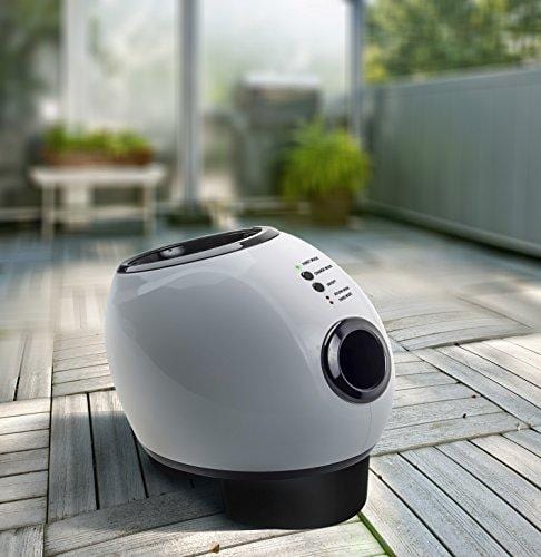 Paws & Pals Automatic Dog Ball Launcher Toy – Interactive Throw and Fetch Mini Tennis Balls Machine with Treat Dispenser – Launches up to 30 feet