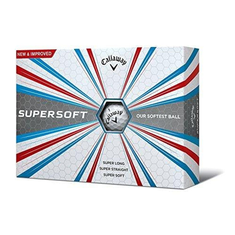 Callaway Supersoft Golf Balls, Prior Generation, (One Dozen), White [product _type] Callaway - Ultra Pickleball - The Pickleball Paddle MegaStore