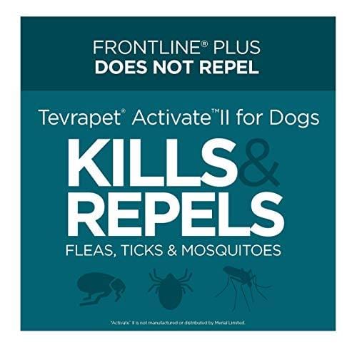 TevraPet Activate II Flea and Tick Prevention for Dogs - Topical, 11-20 Lbs