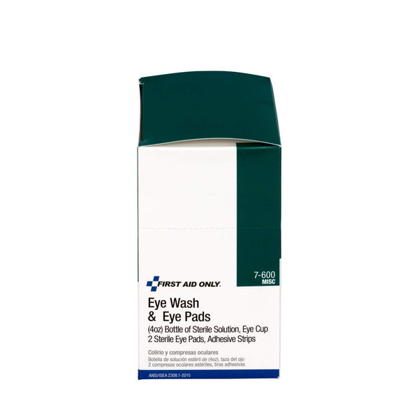 First Aid Only 7-600 6 Piece Eye Wash Kit