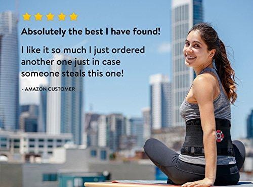 Old Bones Therapy Back Brace - Immediate Pain Relief for Lower Back Pain - Adjustable Back Support Belt with Reinforced Lumbar Support for Men & Women (Back Brace, L/XL)