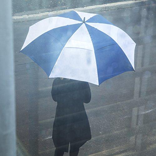 Third Floor Umbrellas 62/68 Inch Automatic Open Golf Umbrella - Extra Large Vented Windproof Waterproof Sturdy Double Canopy