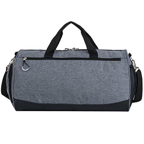 Kuston Sports Gym Bag with Shoes Compartment Travel Duffel Bag for Men and Women