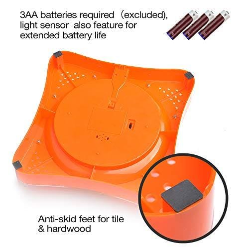 Eurus Home Interactive Cat Toys,Electronic Cat Toy with 2 Balls-Daytime or Nighttime Play, stimulates Cat's Senses & Instincts