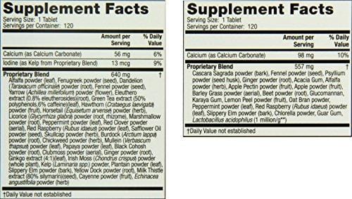 Ultimate Cleanse by Nature's Secret | Cleansing, Detoxification & Elimination, Two 120 Tablet Bottles