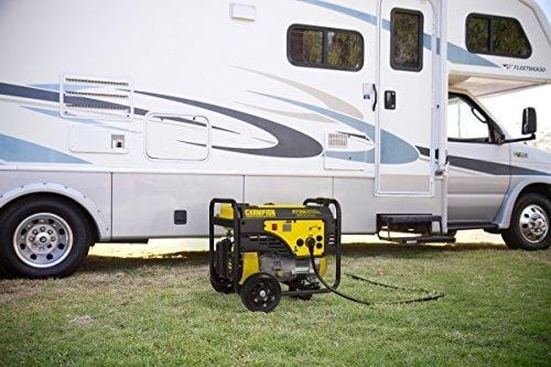 Champion 3800-Watt RV Ready Portable Generator with Wheel Kit